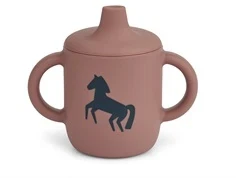 Liewood horse dark rosetta babykop Neil silikone